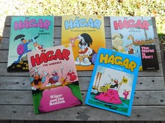 Lot 5 1977-78 ‘Hagar the Horrible’ Paperback Books Browne Egmont/Methuen EC!