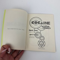 Cocaine by Aleister Crowley – 1973 Level Press Stapled Pamphlet NOS Green