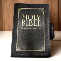 Holy Bible King James Version KJV Dark Brown LuxLeather Thumb Indexed LN