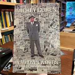 Vintage 70’s Jewish Mobster bio: Mickey Cohen, In My Own Words: As Told to John