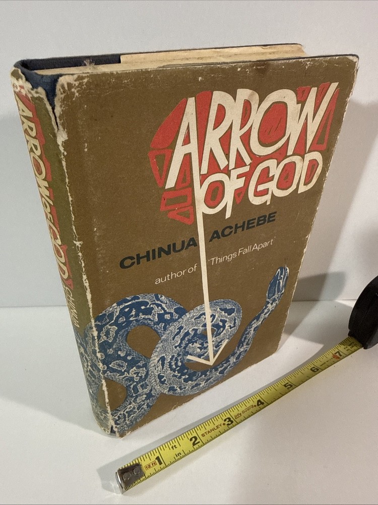 1964 Arrow Of God by Chinua Achebe First Edition 1st Dustjacket 21s Book Nigeria