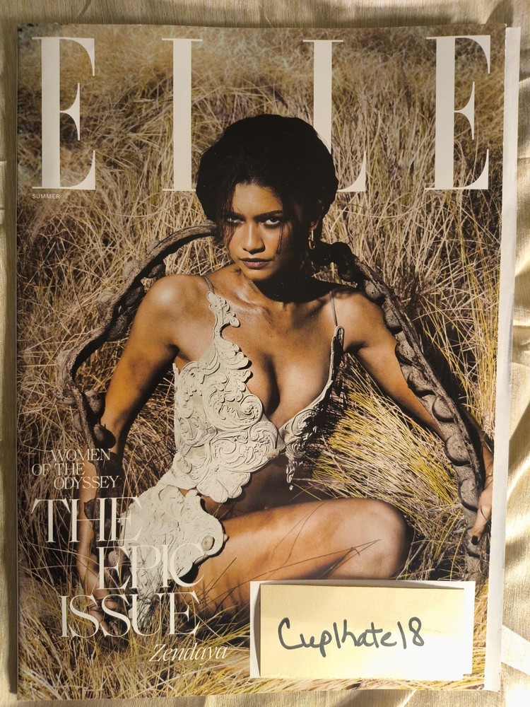 ELLE USA MAGAZINE Summer June 2026 NEW Zendaya Cover The Epic Issue
