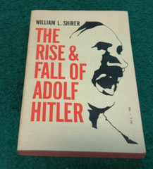 1968 THE RISE & FALL OF ADOLF HITLER William L. Shirer Scholastic SBS