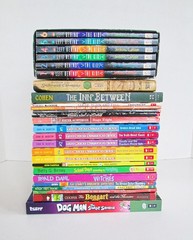 Kids Books Lot of 26, Scholastic, Popular and Others, Mixed School Ages Genres