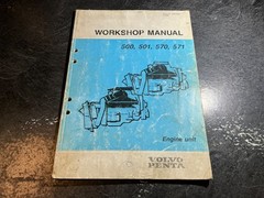 Volvo Penta 500, 501, 570, 571 Engine Workshop Manual GM 305 5.0L , 5.7L 350 V8