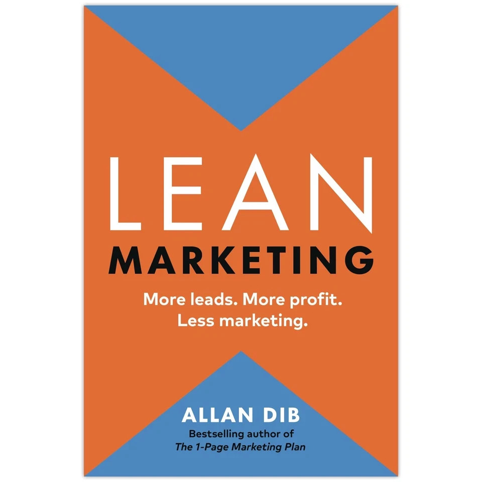 Lean Marketing by Allan Dib Paperback Free Ship