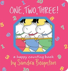 One, Two, Three!: A Happy Counting Book (Boynton on Board)