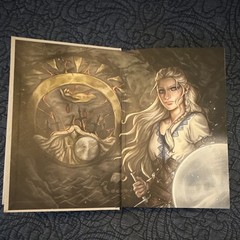 Danielle L. Jensen A Fate Inked in Blood Hardcover Illustrated Fantasy Vikings