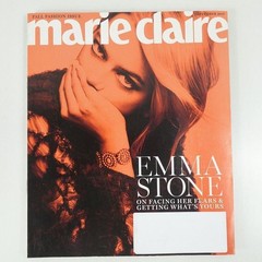 Marie Claire Magazine Emma Stone Cover September 2017 Fall Fashion Issue