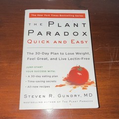 The Plant Paradox Quick and Easy by Steven R. Gundry MD Paperback Diet Guide