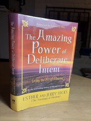 SIGNED Jerry Hicks Amazing Power of Deliberate Intent Esther Teachings Abraham