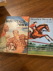 8 Teen Young Adult Vintage PB Novels Horses Bundle 1960 6.5” Scarlett Royal