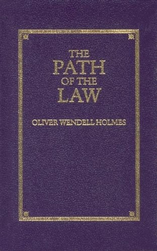 THE PATH OF THE LAW (LITTLE BOOKS OF WISDOM) By Holmes Oliver Jr. – Hardcover VG