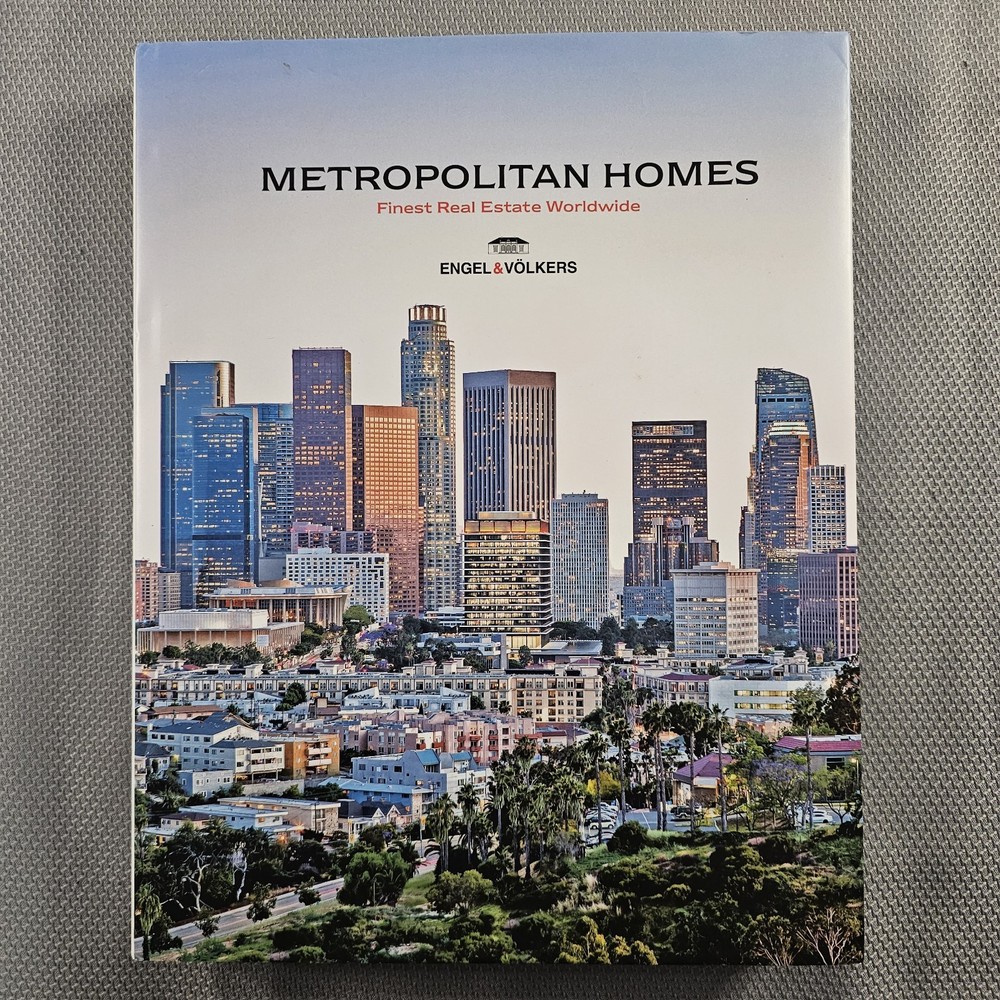 Engel & Volkers Luxury Real Estate Metropolitan Homes Hardcover Book 313pg READ⬇