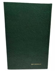 The Hole Story : A Golfers Journal Hardcover Book Journal/Diary style book New