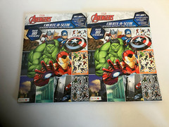 Marvel Avengers Create-a-Scene Sticker Activity Pad X2 Great Stocking Stuffers!