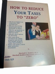Lot 4 Marshall Reddick Business Tax Peak Performance Seminar Manual Entrepreneur