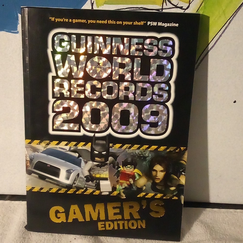 Guinness World Records 2009 Gamer’s Edition by Craig Glenday paperback illus