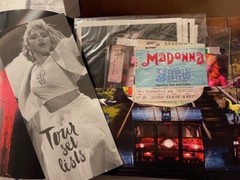 MADONNA REBEL HEART TOUR VIP BOOK 2015 Limited Edition NO 22701 of 49999