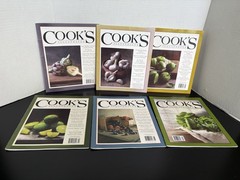 Lot of 6 Cook’s Illustrated Magazine Issues. Late 2010s