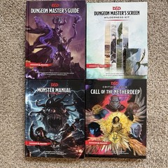 Dungeons and Dragons D&D Lot – Master’s Screen Kit Dungeon Master’s Guide + More