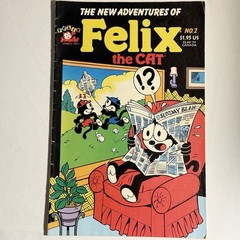 1992 Felix the Cat comic #2 The New Adventures RARE