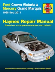 Ford Crown Victoria & Mercury Grand Marquis 1988 thru 2011 Haynes Repair Man…
