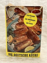 Vintage 1956 The German Cuisine Cooking Recipes Cookbook 3230 Recipes 1154 pages