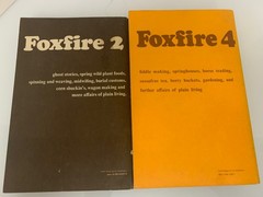 FOXFIRE BOOKS Lot of 2 Books 2 & 4 ~ Homesteading~Survival~Foraging~Gardening VG