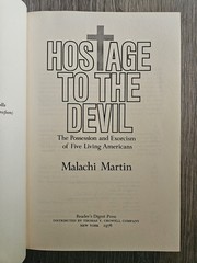 Hostage To The Devil Possession & Exorcism by Malachi Martin HC 1976 1st Edition