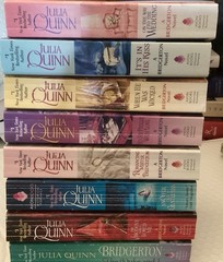 8 Book Lot Complete BRIDGERTON Series By JULIA QUINN PB #1-8