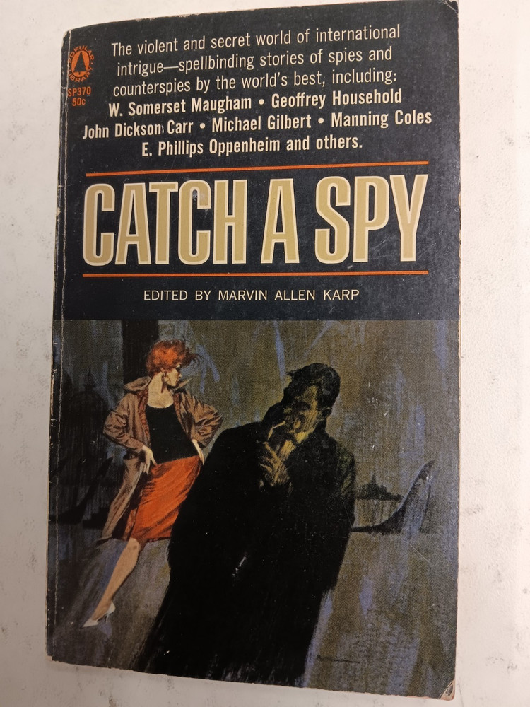 1965 Catch A Spy Edited by Marvin Allen Karp PB Book Popular Library