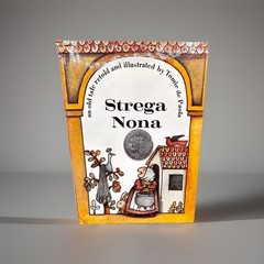 Strega Nona: An Old Tale RARE Deluxe Reinforced Binding, Early Reprint, Mid1970s