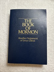 The Book of Mormon: Another Testament of Jesus Christ, excellent condition