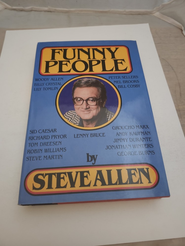 FUNNY PEOPLE by Steve Allen – Book -Signed-