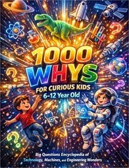 1000 Whys for Curious Kids 6-12 Year Old: Big Questions Encyclopedia of Technolo