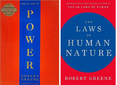 The 48 Laws Of Power & The Laws of Human Nature by Robert Greene ,PB, (Big)