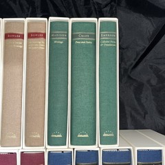 The Library Of America Books with Slipcases Lot Of 19 Mixed Authors Classics