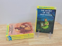 Lot of 4 Nancy Drew Mystery Hardcover Vintage Books #1,2,3 & 52
