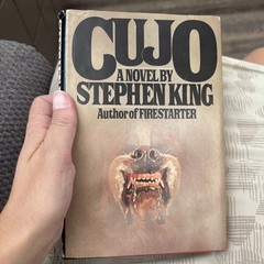 Cujo by Stephen King (1981, Hardcover With Dust Cover Preowned