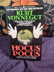 Hocus Pocus By Kurt Vonnegut 1990 NYT Bestseller Comedy Satire Classic