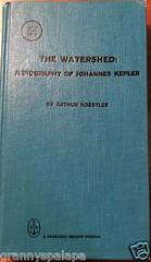 The Watershed-Biography Johannes Kepler-Hardcover-History-Physics-Journalist