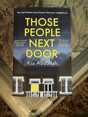 Those People Next Door by Kia Abdullah Paperback Thriller Suspense Novel