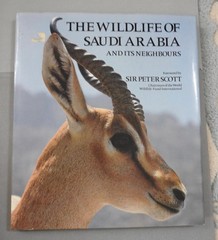 vintage WILDLIFE OF SAUDI ARABIA Arabian peninsula HBDJ book