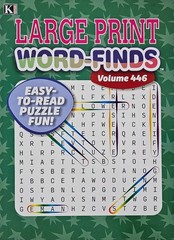 5 New Large Print Word-Finds Puzzle Books Kappa Games Vol #446-478 ~ Search,Hunt
