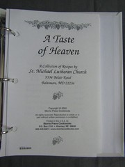 2002 Morris Press Cookbooks Lot of 2, A Taste of Heaven, Albers-Markwardt Family