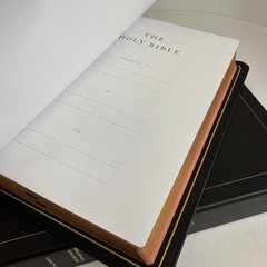 ESV Heirloom Bible (Alpha Edition)-Black Goatskin Leather Excellent