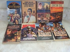 Adult Classic Westerns Lot of 8 Books -Jake Logan, Tabor Evans & More Paperbacks