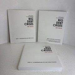Big Debt Crises (All 3 books)- paperback Dalio, Ray
