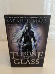 Throne of Glass 10th printing Sarah Maas